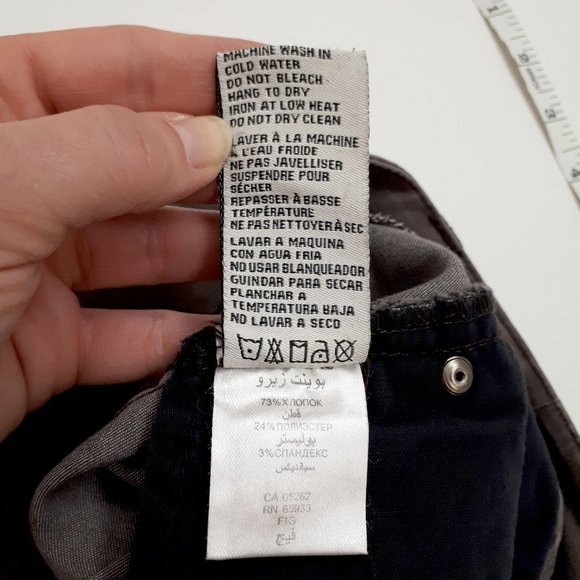 POINT ZERO Vintage Boot Cut Jeans in Chocolate Brown Ombré Fade - Picture 14 of 16